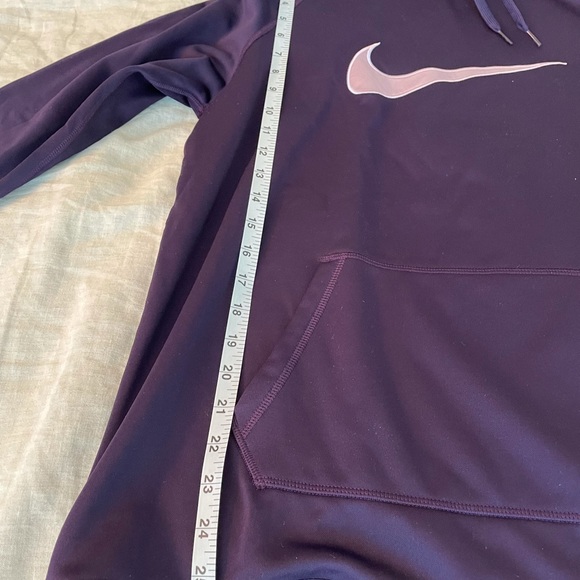 NWOT Purple Nike Dri Fit Sweatshirt Hoodie - Picture 3 of 7